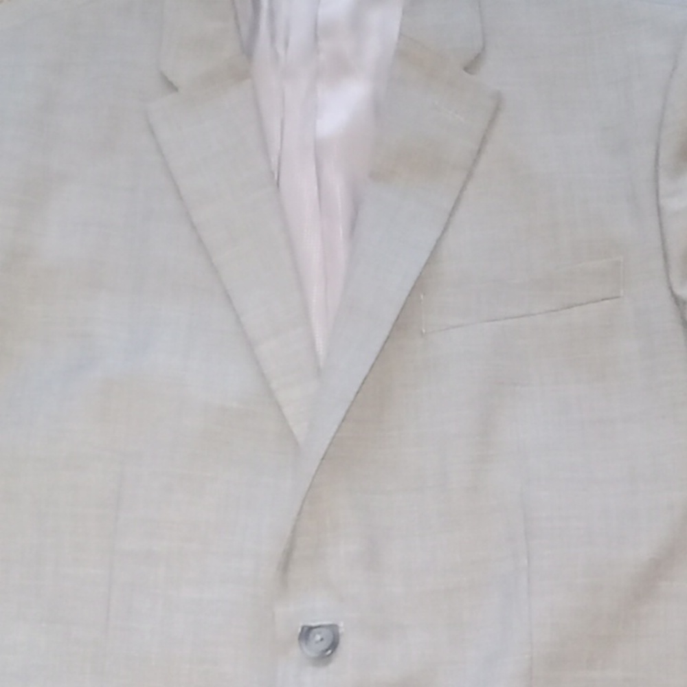 Perry Ellis 42 regular mens gray jacket suit
